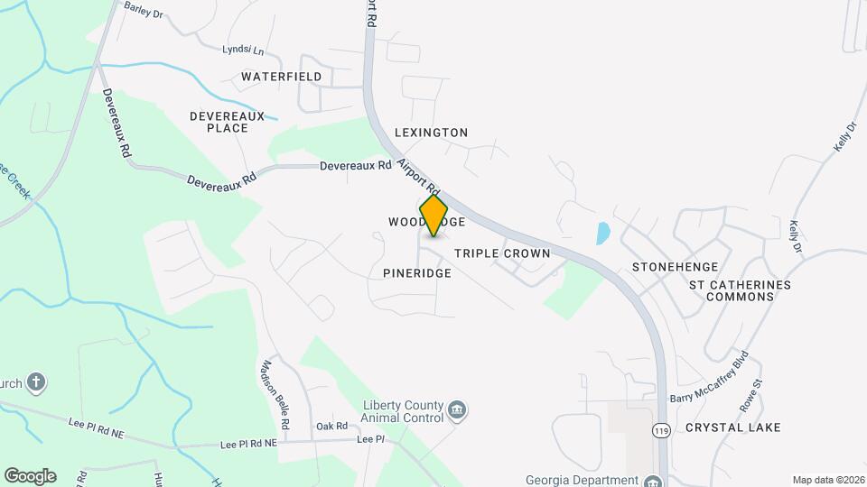 1302 Loblolly Dr Map and Location Details