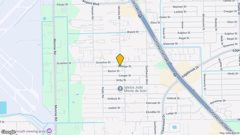 9130 Arledge St Map and Location Details