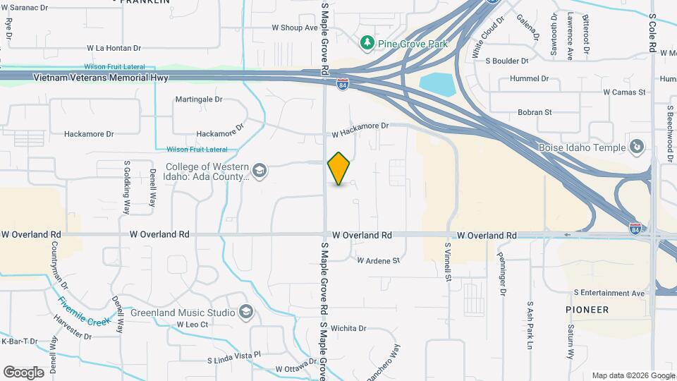 8955 W Candleston Ln Map and Location Details