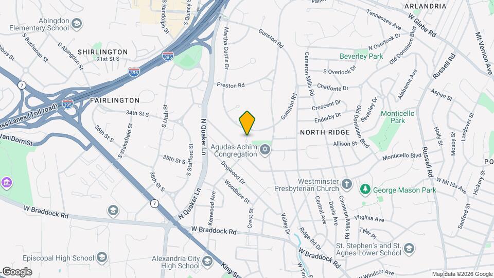 3112 Ravensworth Pl, Unit 3112RP Map and Location Details