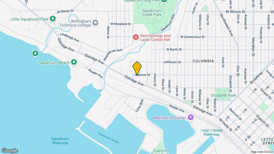 2609 Monroe St Map and Location Details