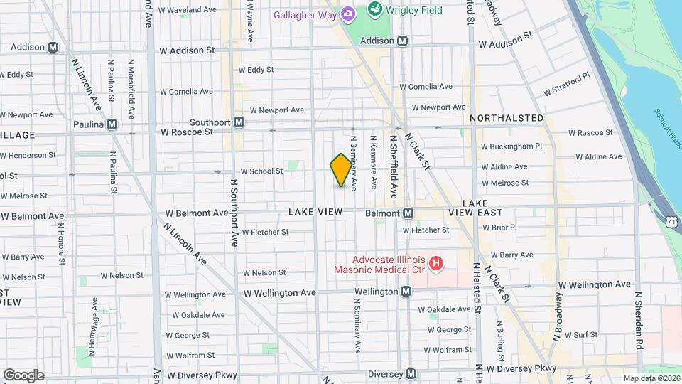 3227 N Clifton Ave, Unit A05K Mapa y Detalles de la Ubicación