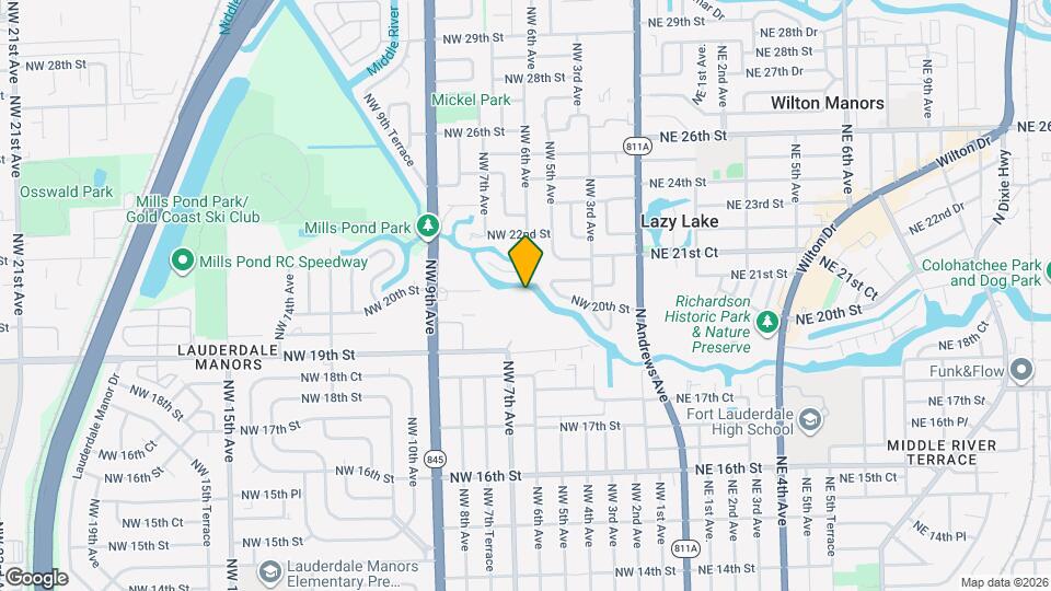 723 NW 19th St Map and Location Details