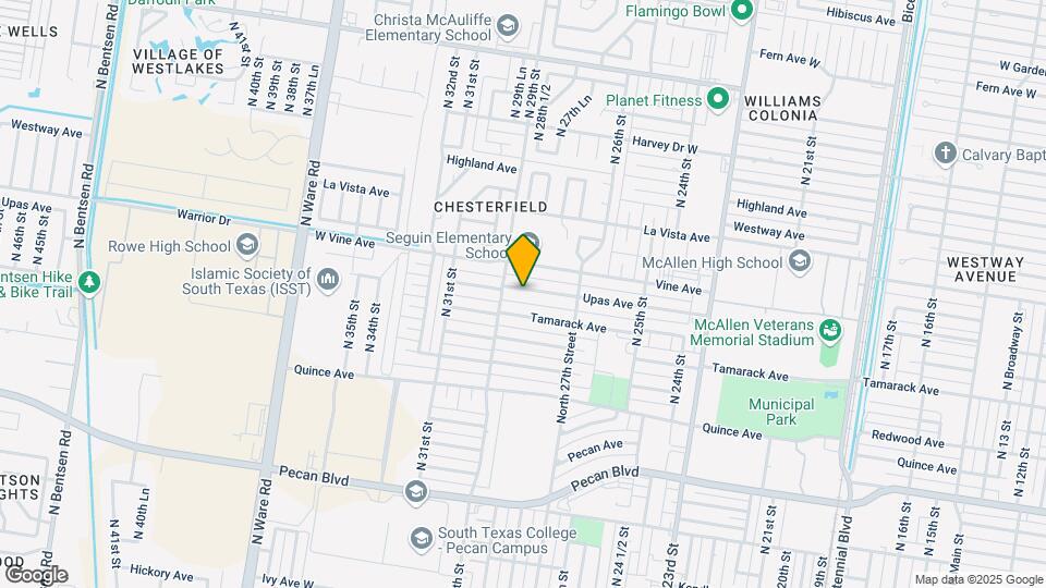 2825 Upas Ave Mapa y Detalles de la Ubicación