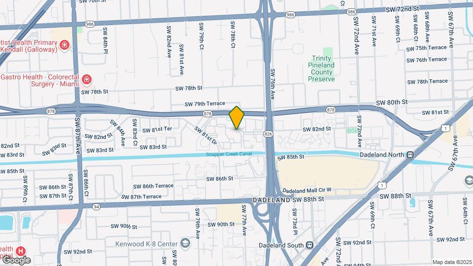 7800 Camino Real Map and Location Details