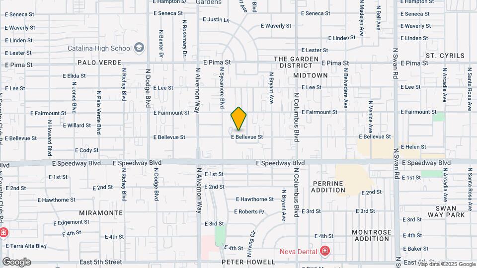 4051-4057 E Bellevue St Map and Location Details