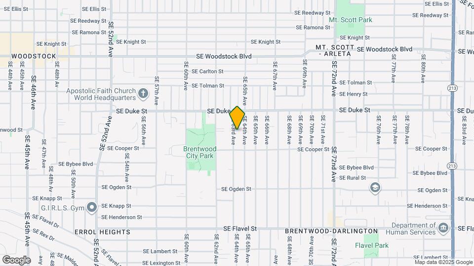 6622 SE 63rd Ave Map and Location Details