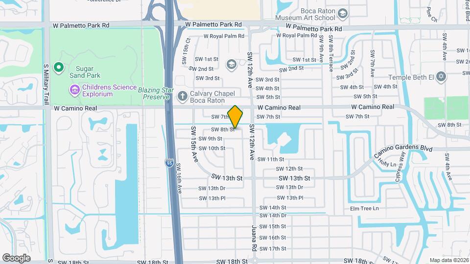 1260 SW 8th St Map and Location Details