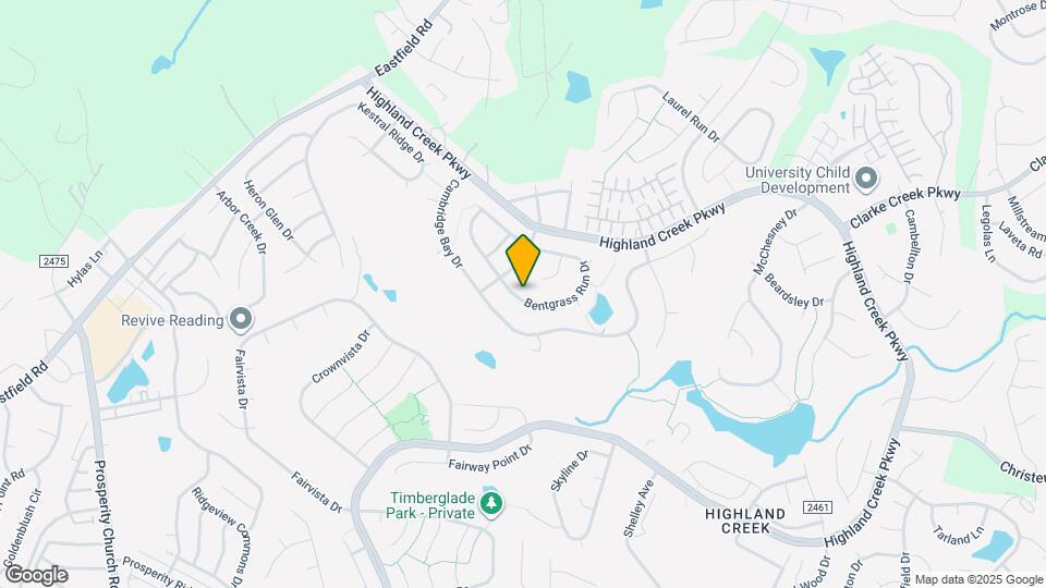 5125 Bentgrass Run Dr Mapa y Detalles de la Ubicación