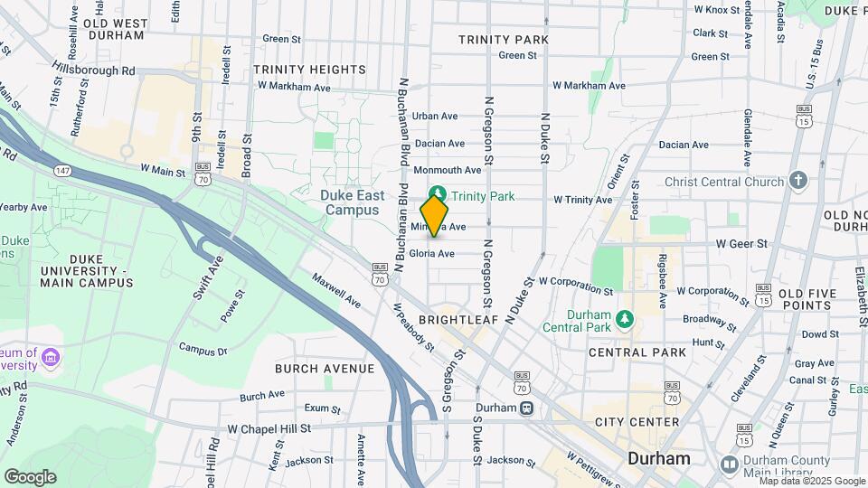 304 Watts St Mapa y Detalles de la Ubicación