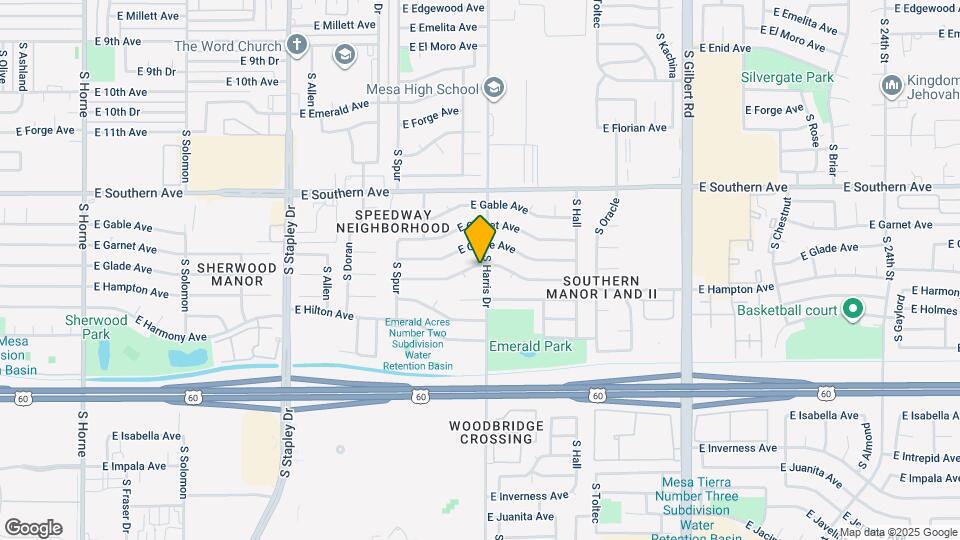 1557 E Grove Ave Map and Location Details