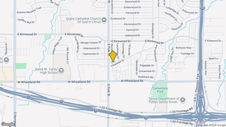 937 Cleardale Dr Map and Location Details