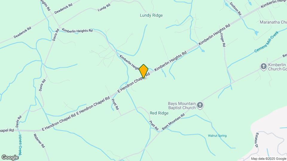 1310 E Hendron Chapel Rd Map and Location Details