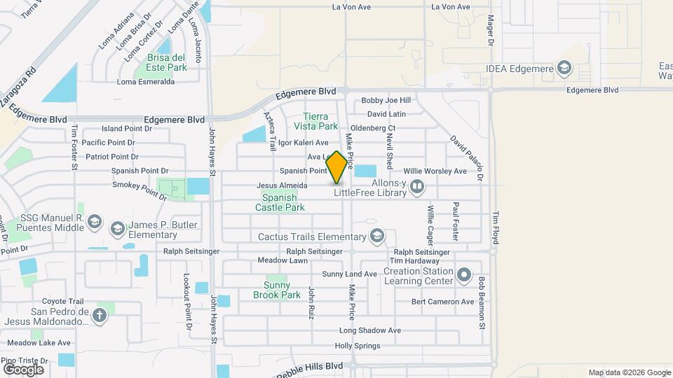 14696 Jesus Almeida Map and Location Details