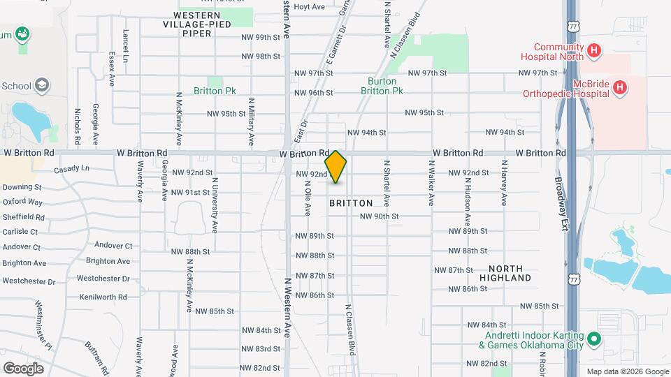 813 NW 91st St Map and Location Details