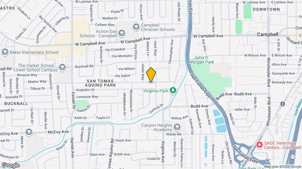 3802 W Rincon Ave Map and Location Details