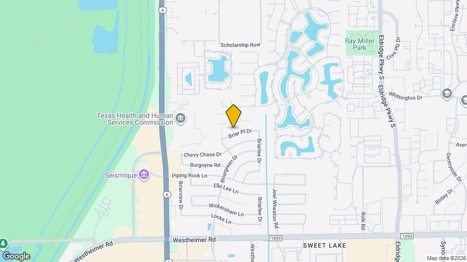 14014 Briar Pl Dr Map and Location Details