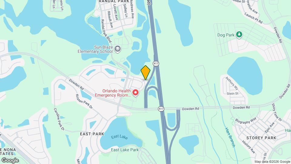 10025 Eagle Rock Aly Map and Location Details