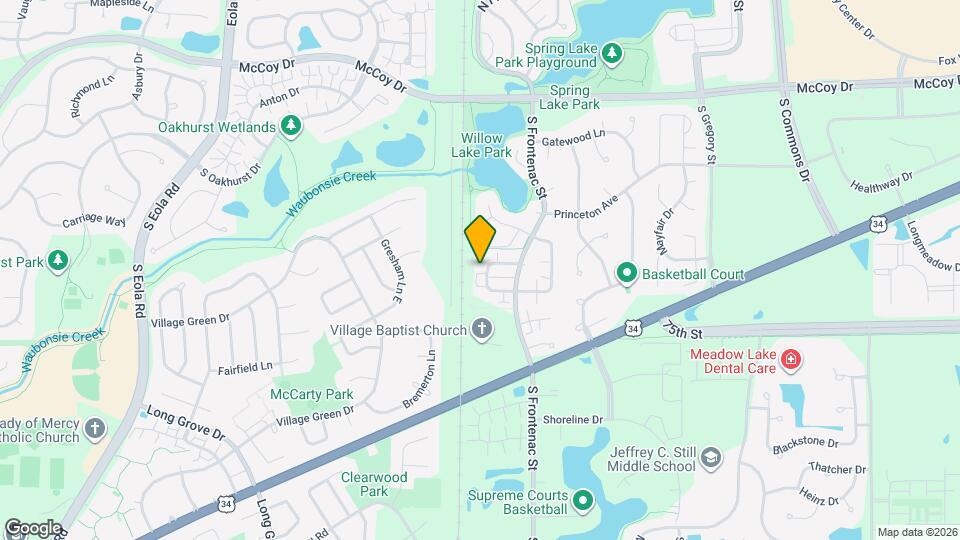 400 Echo Ln, Unit Unit #4 Map and Location Details