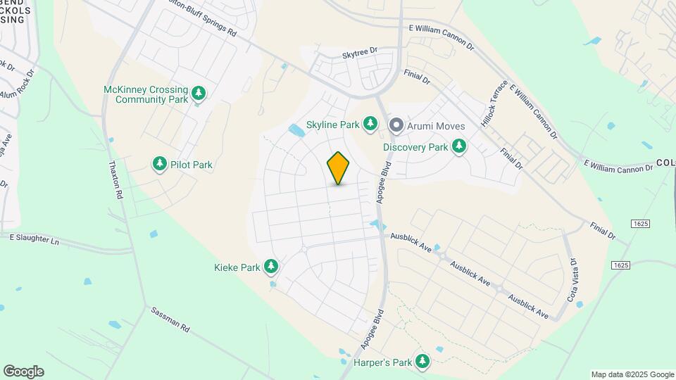 8313 Silhouette St Map and Location Details