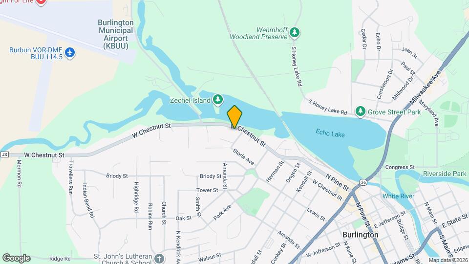 507 W Chestnut St Map and Location Details