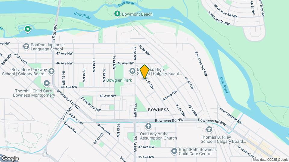 4607 73 St NW Map and Location Details