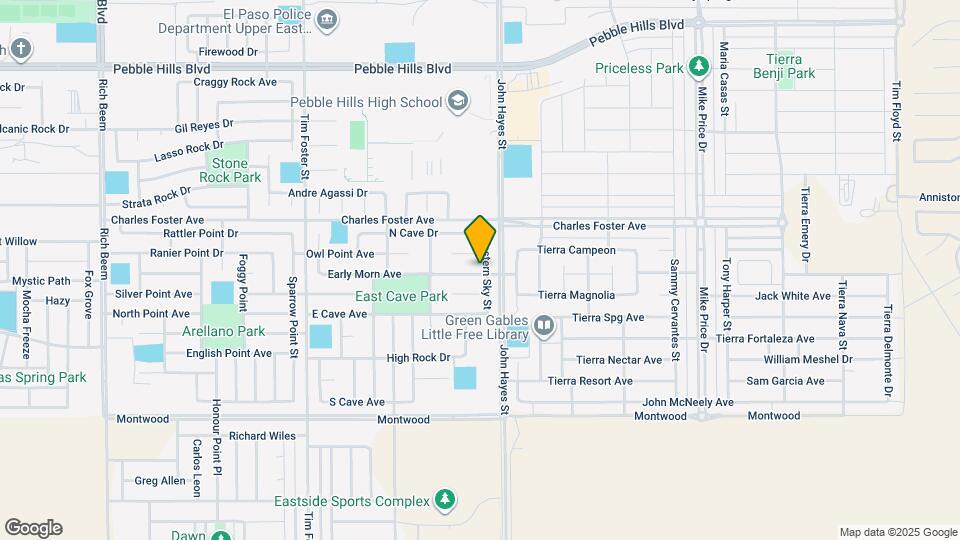 14389 Early Morn Ave Map and Location Details