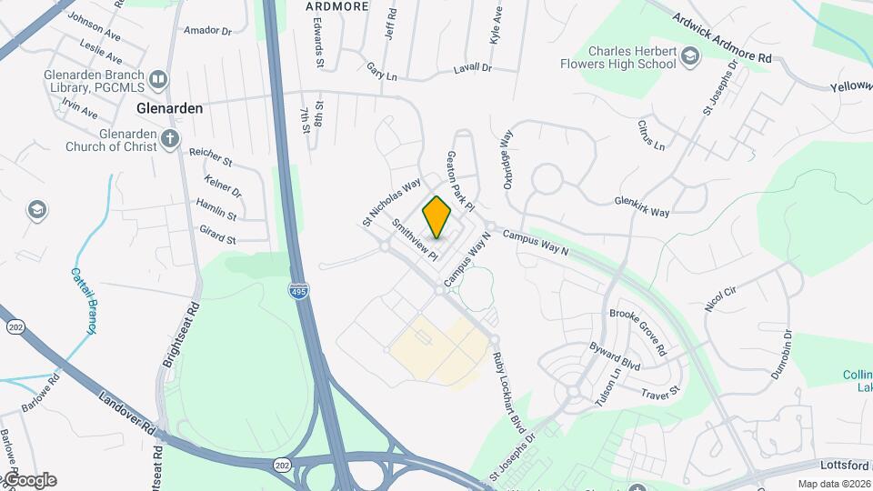 9623 Smithview Pl Map and Location Details