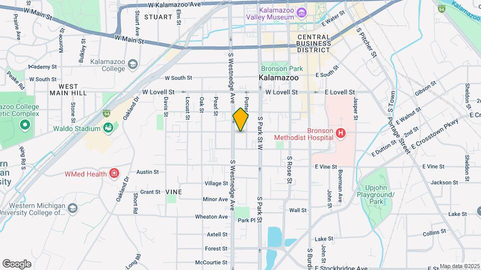 437 W Walnut St, Unit 2 Map and Location Details