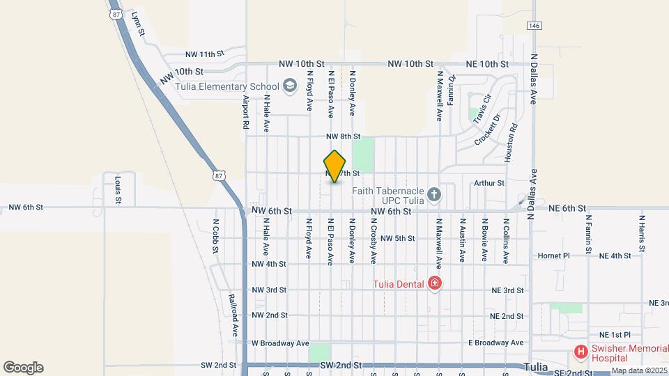 610 N El Paso Ave Map and Location Details
