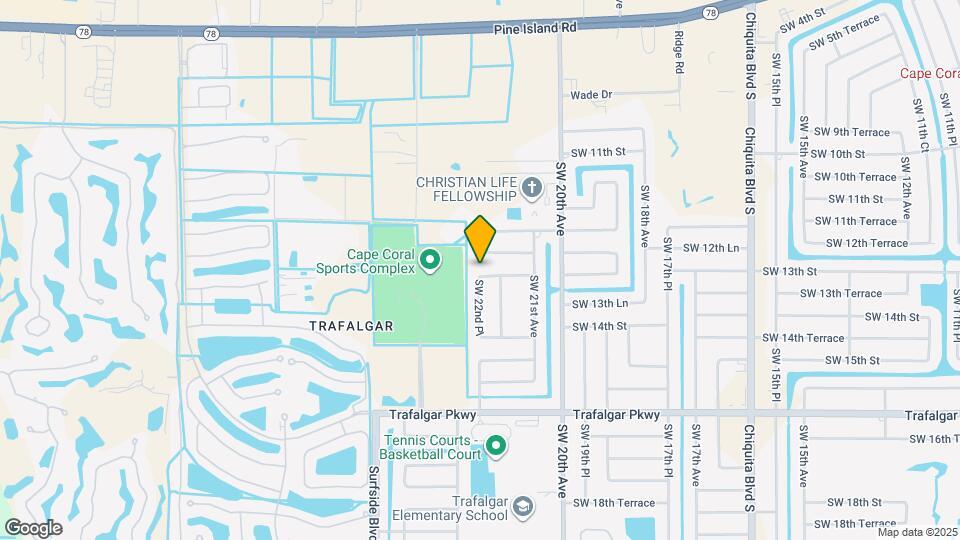 2213 SW 13th St Map and Location Details