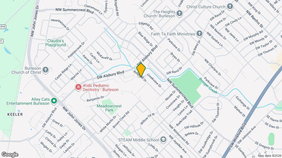 717 Ridgehill Dr Map and Location Details