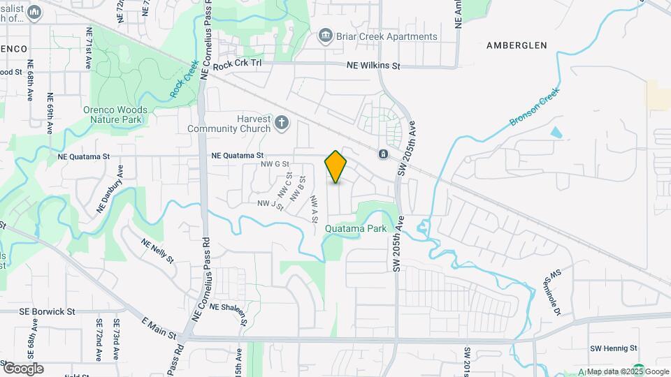 257 NW 208th Ave Map and Location Details