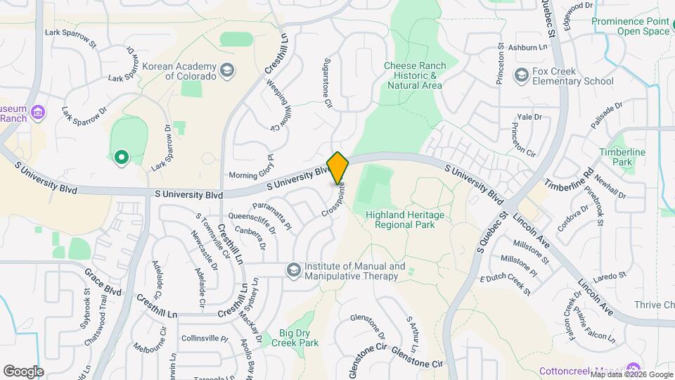 9538 Wangaratta Ct Map and Location Details