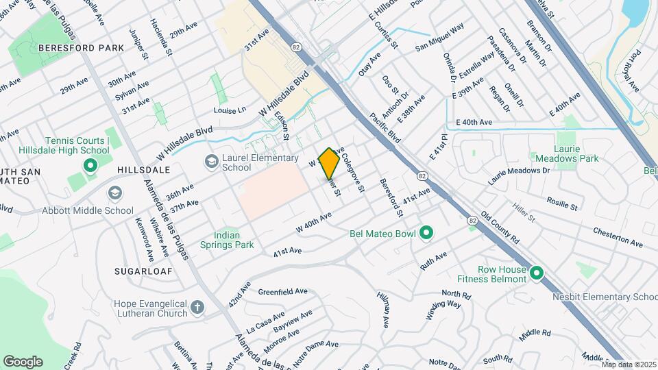 3902 Donner St Map and Location Details