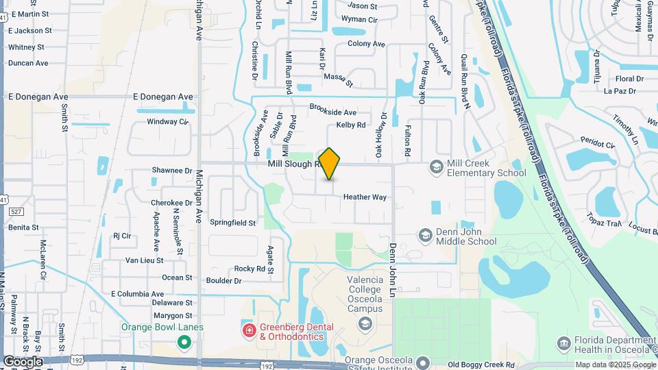 1498 Orange Blossom Ct Map and Location Details