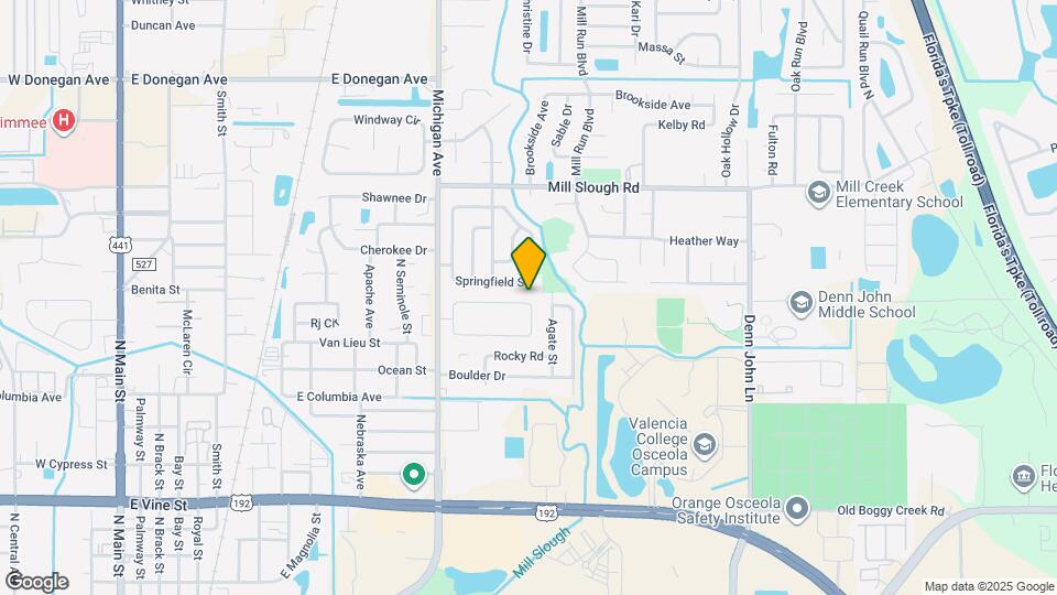 1372 Sierra Cir Mapa y Detalles de la Ubicación