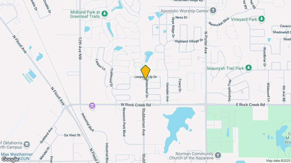 2524 Waterleaf Dr Map and Location Details