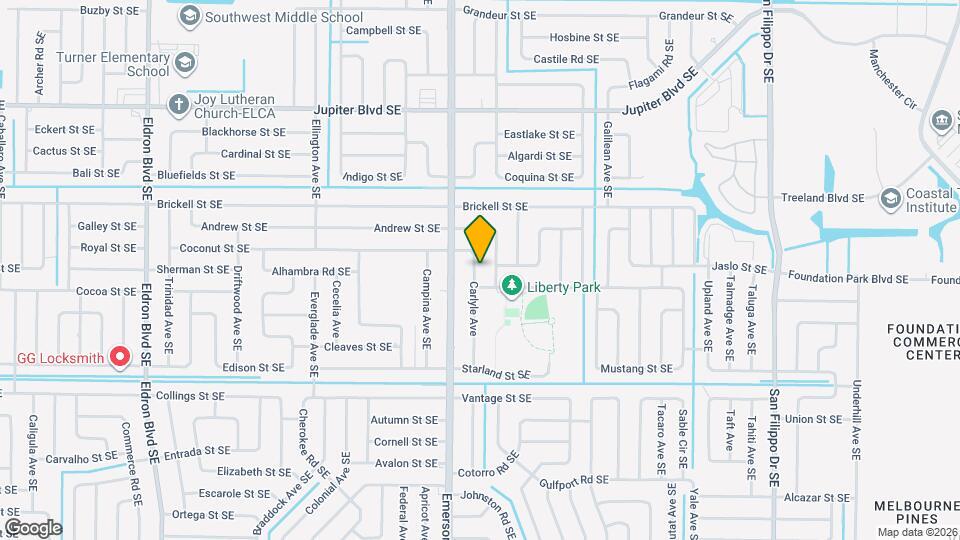 721 Carlyle Ave Mapa y Detalles de la Ubicación