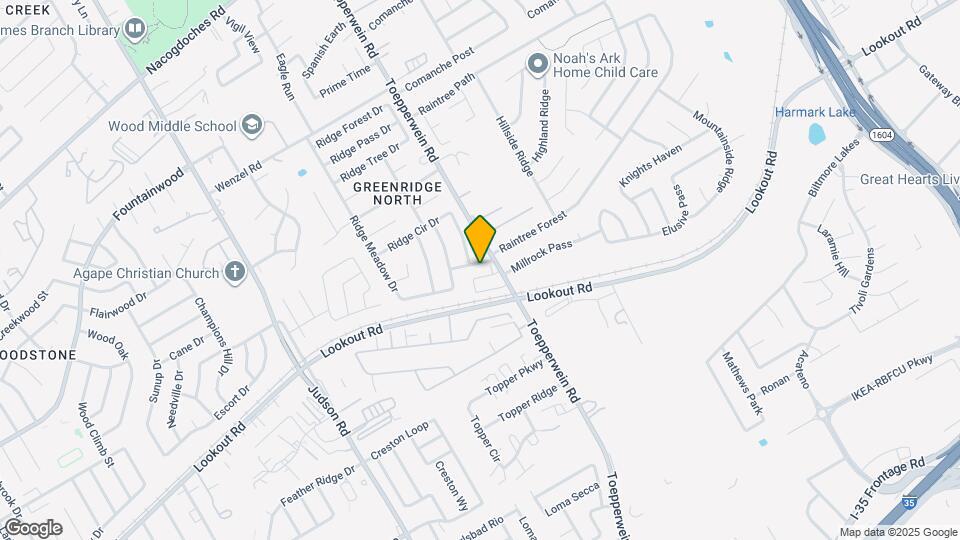 6522 Ridge Willow Dr Map and Location Details