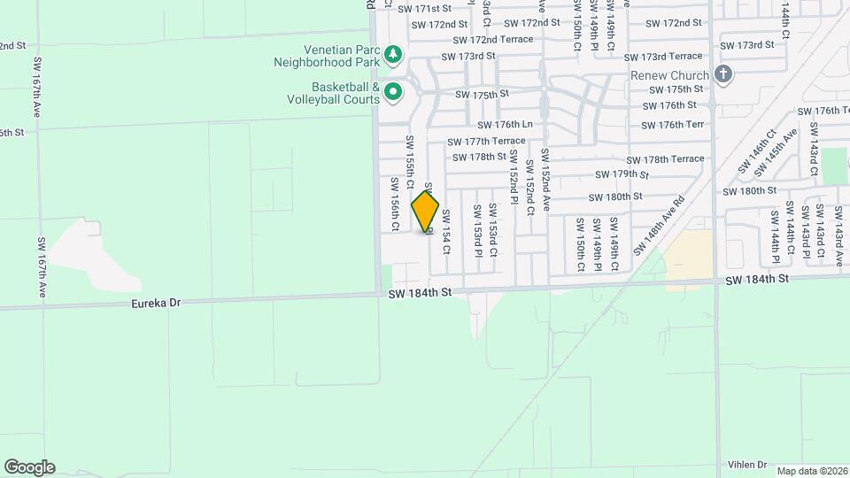 18136 SW 154th Pl Map and Location Details