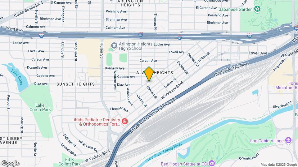 4233 Alamo Ave Map and Location Details