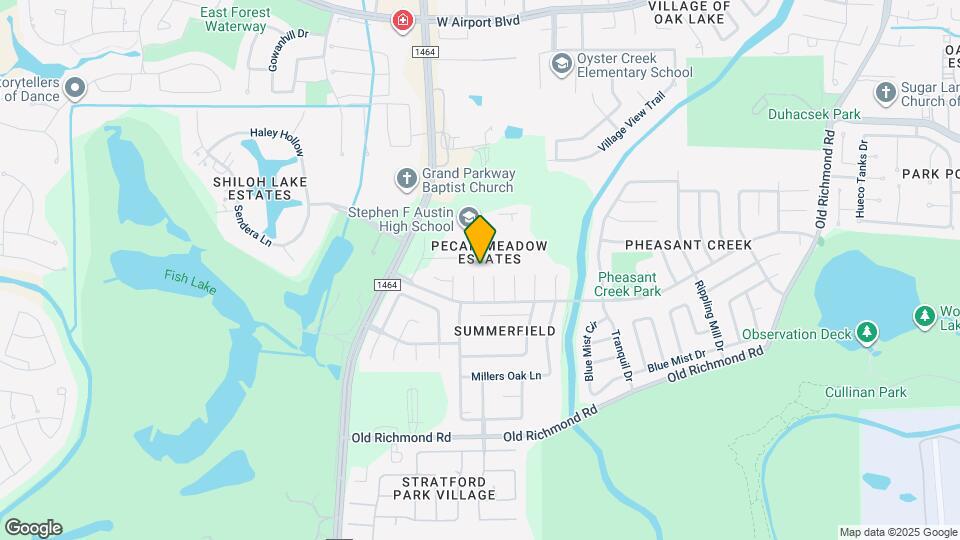 16807 Dunbar Grove Ct Map and Location Details