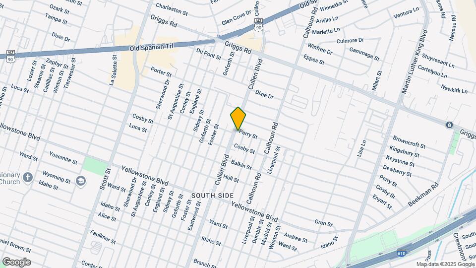 6229 Cullen Blvd Map and Location Details
