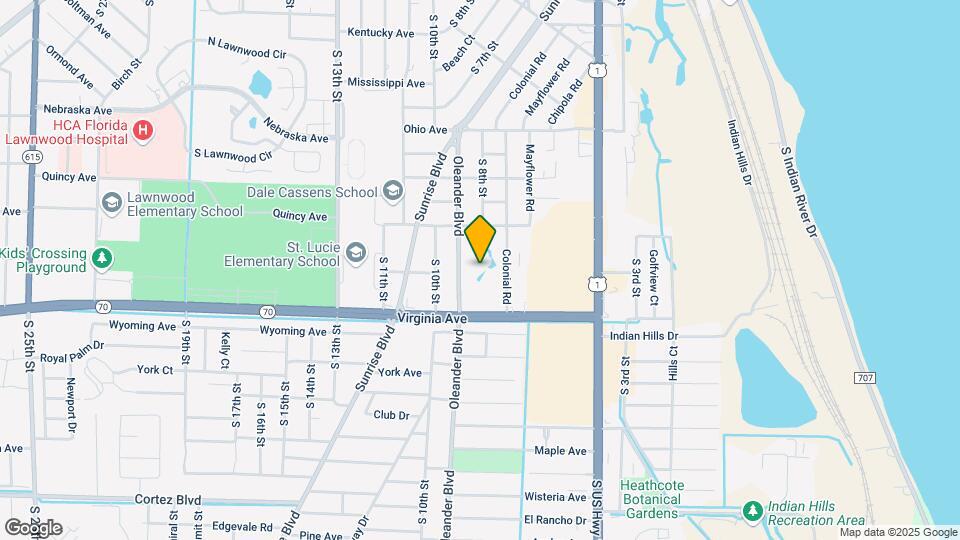 2050 Oleander Blvd Map and Location Details