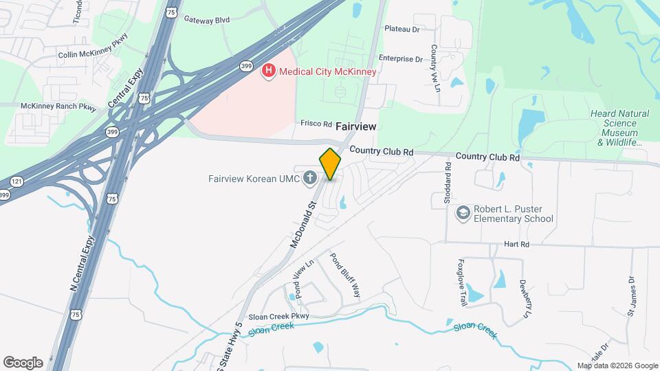 4868 Woodruff Way Map and Location Details