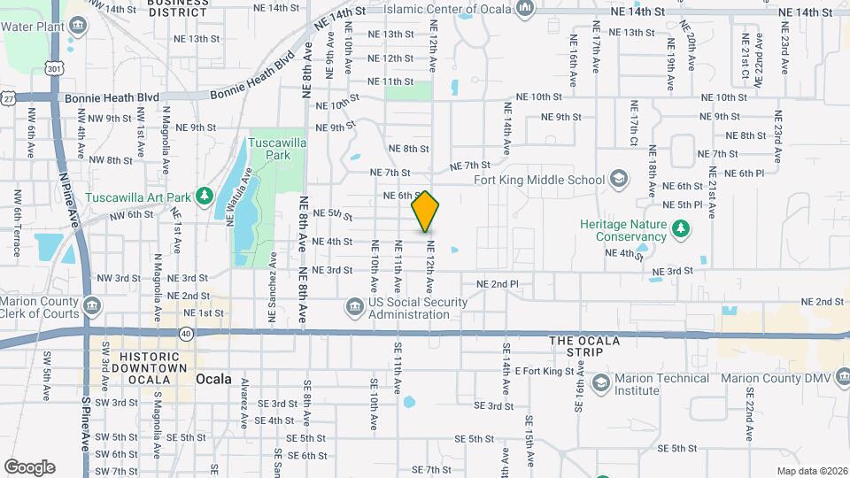 408 NE 12th Ave Map and Location Details