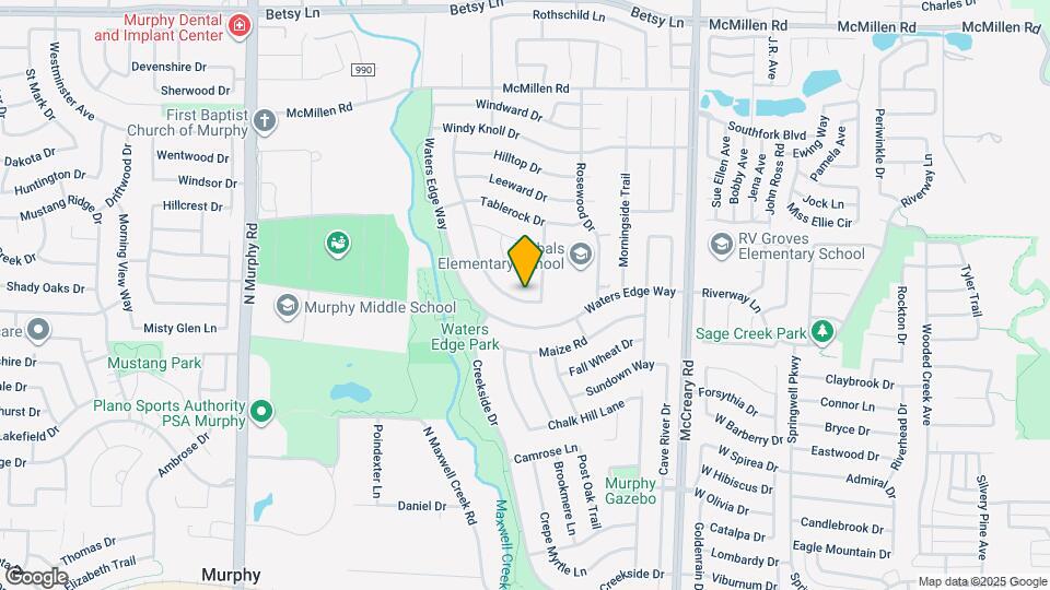 445 Whitewing Ln Map and Location Details