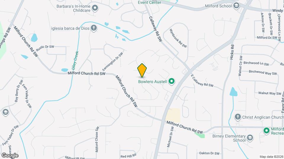 1218 Everwood Dr SW Map and Location Details