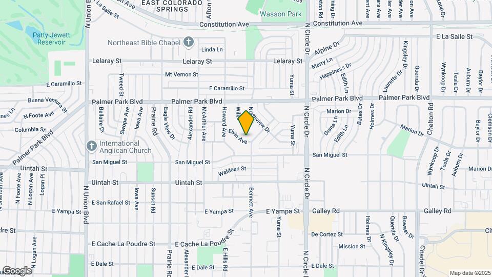 2572 Elvin Ave Map and Location Details